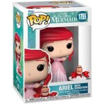 Figurine funko pop! and buddy petite sirene ariel avec sebastian