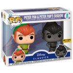 Figurine funko pop - disney classics - peter pan et son ombre - pack (62340)