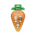 Figurine funko pop - disney ultimate princess - tiana / belle / cendrillon (p�ques) - pack pocket (76443) ...