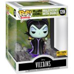 Figurine funko pop - disney villains n1206 - villains assemble : mal�fique avec diablo (64679)