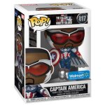Figurine funko pop - falcon et le soldat de l'hiver n817 - captain america vole (51649)
