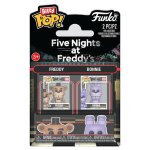 Figurine funko pop - five nights at freddy's - freddy & bonnie - bitty pop pack (88918)