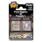 Figurine funko pop - five nights at freddy's - freddy et sun & moon - pack bitty pop (94080)