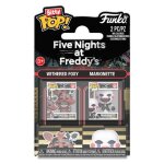 Figurine funko pop - five nights at freddy's - withered foxy & marionette - pack bitty pop (94081)