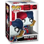 Figurine funko pop - harley quinn [dc] n452 - harley quinn avec pizza (65615)