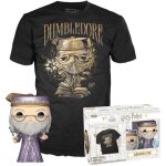 Figurine funko pop - harry potter - dumbledore (m�tallique) - t - shirt