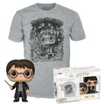 Figurine funko pop - harry potter n162 - harry potter (métallique) - t - shirt Figurine funko pop - harry potter n162 - harry potter (métallique) - t - shirt