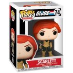 Figurine funko pop - hasbro n74 - scarlett - g. i joe (55783)