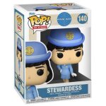 Figurine funko pop - ic�nes de pub n140 - h�tesse de l'air - pan am (57894)