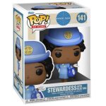 Figurine funko pop - ic�nes de pub n141 - h�tesse de l'air avec sac bleu - pan am (57893)