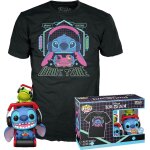 Figurine funko pop - lilo et stitch [disney] n1564 - gamer stitch - t - shirt