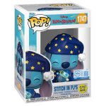 Figurine funko pop - lilo et stitch [disney] n1747 - stitch en pyjama - glow in the dark (91921)