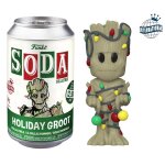 Figurine funko pop - marvel comics - groot no�l (canette verte) [avec chase] (65988)