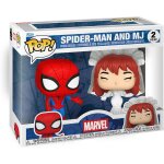 Figurine funko pop! - marvel - superhero couples spider - man et mary jane 2pk