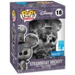 Figurine funko pop - mickey mouse [disney] n18 - bateau a vapeur willie (55053)