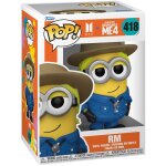 Figurine funko pop - moi, moche et m�chant n418 - minion x rm (85967)