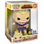 Figurine funko pop - my hero academia n821 - all might 25 cm - glow in the dark (51264)