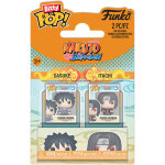 Figurine funko pop - naruto - sasuke & itachi - bitty pop pack (92843)