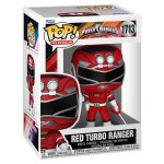 Figurine funko pop - power rangers n1713 - turbo ranger rouge (86270)