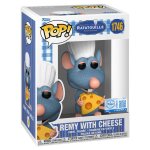 Figurine funko pop - ratatouille [disney] n1746 - remy avec fromage (91922)