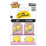 Figurine funko pop - les simpson - bart simpson & mr. burns - pack bitty pop (94216)