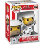 Figurine funko pop - les simpson n1653 - homer dans l'espace (80072)