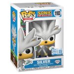 Figurine funko pop - sonic le h�risson n1103 - silver - diamant (87227)