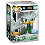 Figurine funko pop - sonic le h�risson n592 - silver en green lantern (88904)