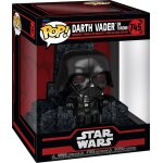 Figurine funko pop - star wars 4 : un nouvel espoir n745 - dark vador sur trne (80767)