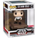 Figurine funko pop - star wars 6 : le retour du jedi n620 - jabba's skiff : han solo (73940)