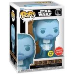 Figurine funko pop - star wars 6 : le retour du jedi n778 - qui - gon jinn (force ghost) (85075)