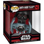 Figurine funko pop - star wars 7 : le rveil de la force n742 - dark vador avec tie advanced x1 starfighter ...