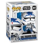Figurine funko pop - star wars : the clone wars n851 - arc trooper fives (93358)