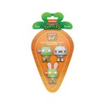 Figurine funko pop - tortues ninja - donatello / shredder / michelangelo (pques) - pack pocket (76441) ...