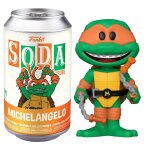 Figurine funko pop - tortues ninja - michelangelo (canette orange) [avec chase] (73452)