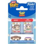 Figurine funko pop - toy story [disney] - woody & buzz l'eclair - pack bitty pop (94219)