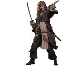 Figurine hot toys dx38 - pirates of the caribbean : dead men tell no tales - jack sparrow deluxe version ...