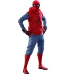 Figurine hot toys mms414 - marvel comics - spider - man : homecoming - spider - man homemade suit version ...