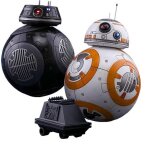 Figurine hot toys mms442 - star wars : the last jedi bb - 8 & bb - 9e
