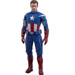 Figurine hot toys mms563 - marvel comics - avengers 4 : endgame - captain america 2012 version