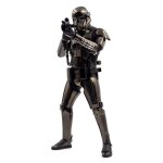 Figurine hot toys mms621 - star wars - death trooper black chrome version