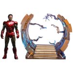 Figurine hot toys mms688d53 - marvel comics - the avengers - iron man mark vi & suit - up gantry