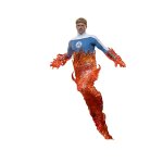 Figurine hot toys mms829b - marvel comics - the fantastic four : first steps - human torch