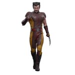 Figurine hot toys mms831 - marvel comics - deadpool & wolverine - wolverine classic brown & tan