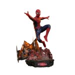 Figurine hot toys mms859 - marvel comics - spider - man - spider - man battle damaged version