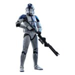 Figurine hot toys tms022 - star wars : the clone wars - 501st battalion clone trooper standard version ...