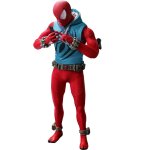 Figurine hot toys vgm34 - marvel comics - marvel's spider - man - spider - man scarlet suit version