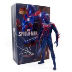 Figurine hot toys vgm42 - marvel comics - marvel's spider - man - spider - man 2099 black suit