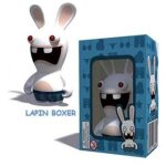 Figurine lapin crtin - boxer