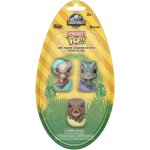 Figurine pocket pop egg - jurassic park - 3pk dinos